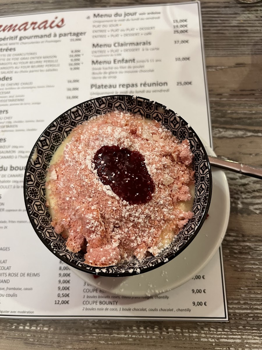 Menu Brasserie Le Clairmarais-6
